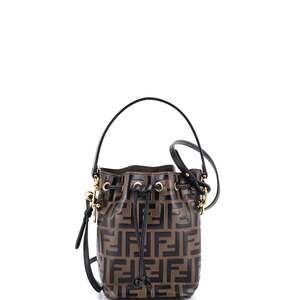 Fendi Mon Tresor Bucket Bag Zucca #244489F15B